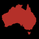 Karte Australien